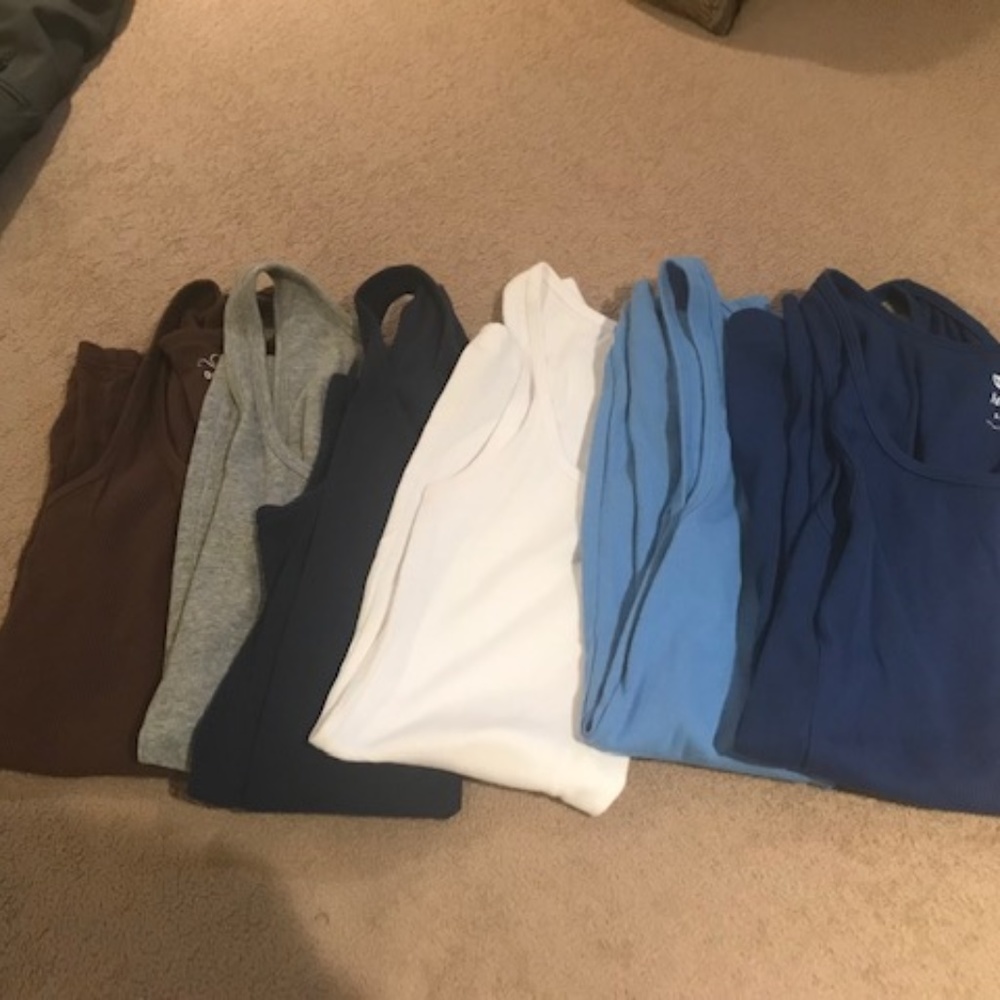 Tank Tops (fitted) - multi colors